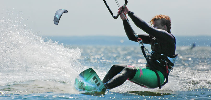 Fotorelacja kitesurfing Hel