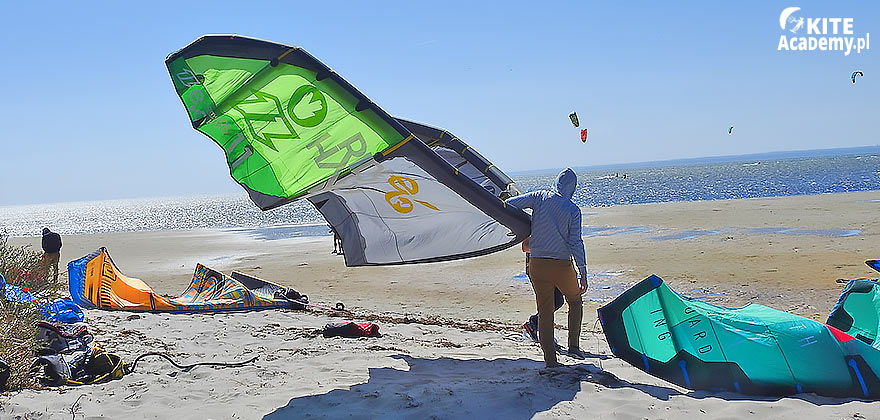 Kitesurfing Rewa bezpieczeństwo