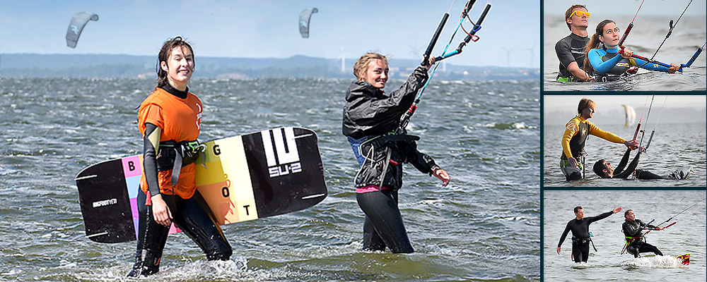 kitesurfing nauka sterowania