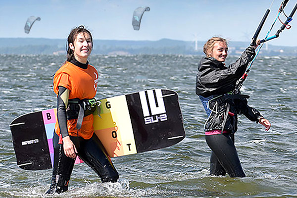 kitesurfing nauka sterowania