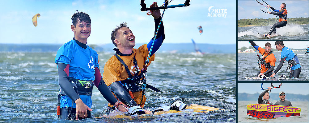 kitesurfing nauka sterowania