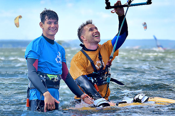 kitesurfing nauka sterowania